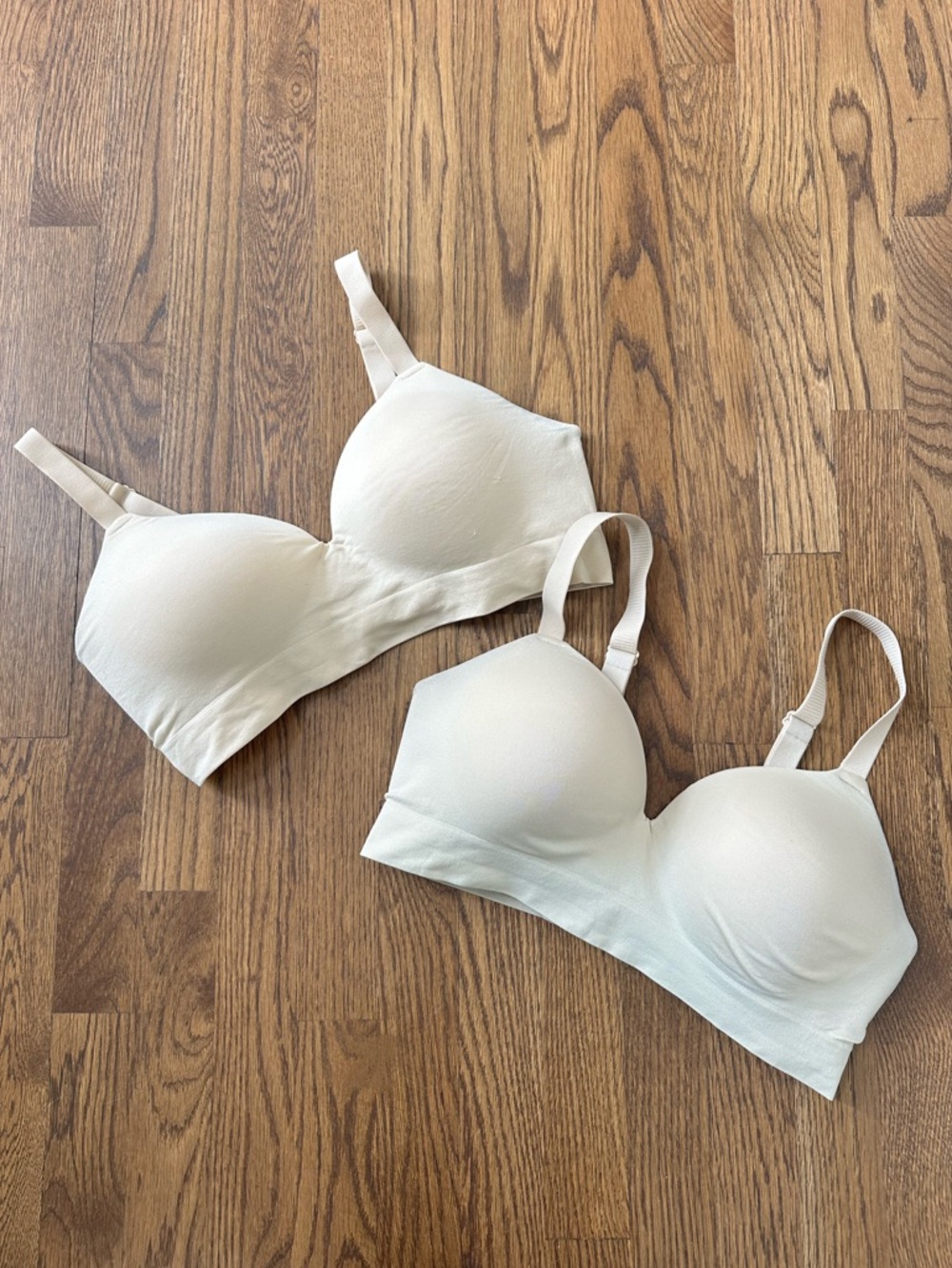 Shapermint Truekind Supportive Comfort Wireless Shaping Bras in Chai, size XL